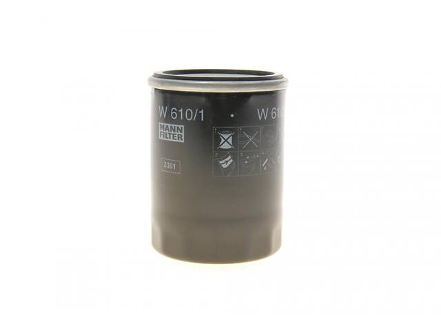 MANN-FILTER W 610/1 Масляный фильтр Fiat Sedici 1.6 06-14/Subaru Justy 1.3/1.5/Suzuki Vitara 1.6-2.5 95-/SX4 1.5-1.6 06- - Фото 4