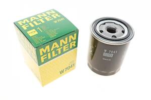 MANN-FILTER W 7041 Фильтр масляный Nissan Primera/Almera/Sunny 1.3-3.0i 70-07