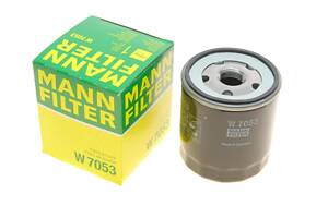 MANN-FILTER W 7053 Фільтр масляний Citroen Jumper/Peugeot Boxer 2.4/2.5D/TDI 94-02