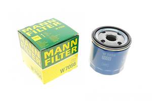 MANN-FILTER W 7056 Фильтр масляный Opel Astra K 1.0/1.4 15-/Insignia B 1.5/2.0 16V 17-