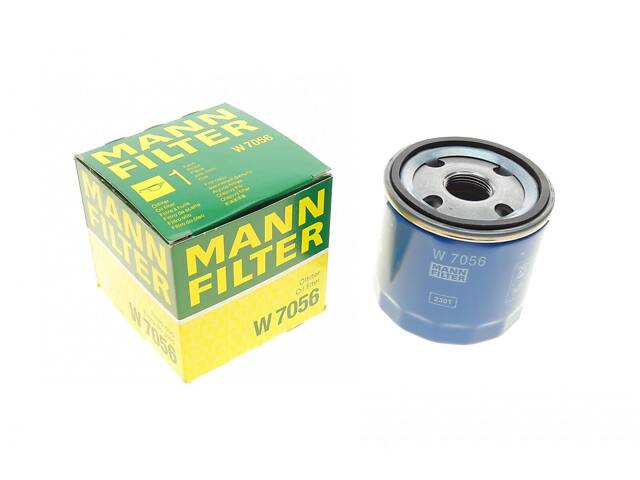 MANN-FILTER W 7056 Фильтр масляный Opel Astra K 1.0/1.4 15-/Insignia B 1.5/2.0 16V 17-