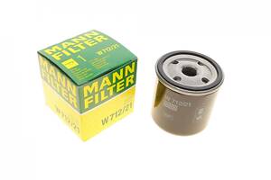 MANN-FILTER W 712/21 Фильтр масляный New Holland Boomer 08-/TT-50A 07-12/Td3-Serie 11-15/M