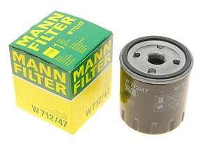 MANN-FILTER W 712/47 Масляный фильтр Renault Trafic/Master 1.7/2.0/2.2 80-98