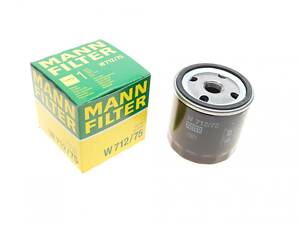 MANN-FILTER W 712/75 Масляный фильтр Opel Combo 1.6/Astra G/H 1.4-2.0 98-12