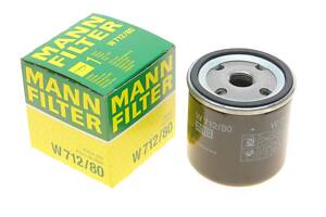 MANN-FILTER W 712/80 Фільтр масляний Saab 90/900/9000/99 -09