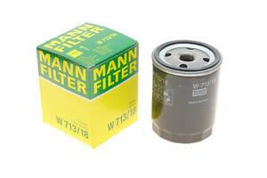 MANN-FILTER W 713/18 Фильтр масляный Opel Astra F 1.7D 91-98