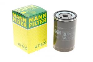 MANN-FILTER W 719/30 Фільтр масляний VW Caddy/Golf I/II/III/Passat -96/Audi 80/100 -94/A6 -97