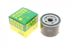 MANN-FILTER W 79 Фильтр масляный Renault Trafic/Opel Vivaro 1.9DCI 01-65mm (высокий)