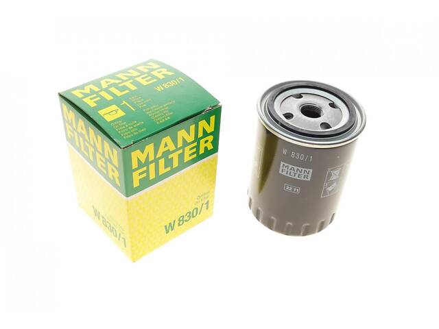 MANN-FILTER W 830/1 Фільтр масляний VW T4 1.9TDI