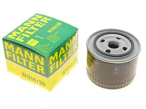MANN-FILTER W 914/26 Масляный фильтр Honda Civic/Accord 2.0 TDi 96-02
