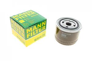 MANN-FILTER W 914/28 Фильтр масляный Fiat Ducato 2.3JTD 02-/Iveco Daily 2.3HPT/3.0CNG 05-