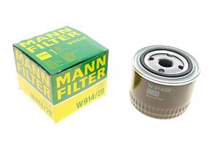 MANN-FILTER W 914/28 Масляный фильтр Fiat Ducato 2.3JTD 02-/Iveco Daily 2.3HPT/3.0CNG 05-