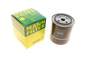 MANN-FILTER W 930/21 Фільтр масляний Audi A4/A6 2.4-3.0 95-05/Skoda SuperB 2.8 V6 01-08/VW Passat B5/B6 2.8 V6 96-05