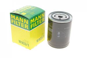 MANN-FILTER W 933/1 Фільтр масляний Ford Maverick 2.7TD 96-98/Nissan Pathfinder/Patrol 2.0-3.2d 86-97