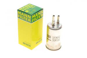 MANN-FILTER WK 6038 Фильтр топливный Volvo S60/S80/V40/V60/V70 1.5-4.4 06-