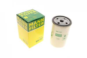 MANN-FILTER WK 727 Фильтр топливный Renault Trucks 9.9D 96-/ГАЗ Газель 2.4D 93-01/2.1TD 02-