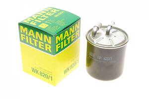 MANN-FILTER WK 820/1 Фильтр топливный MB Sprinter 06-/Vito 2.0-4.0D 03- OM640/611/642/646/6