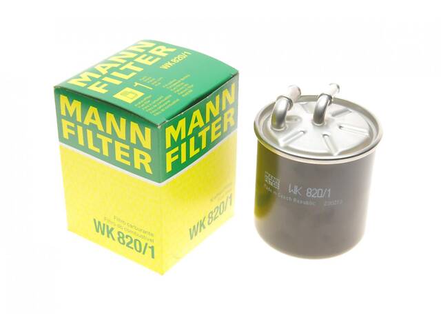 MANN-FILTER WK 820/1 Фильтр топливный MB Sprinter 06-/Vito 2.0-4.0D 03- OM640/611/642/646/6