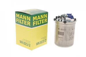 MANN-FILTER WK 823/2 Фильтр топливный Skoda Fabia/Roomster/VW Polo 1.4/1.6TDI 05-