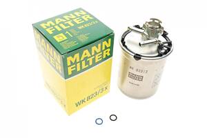 MANN-FILTER WK 823/3 X Фильтр топливный Skoda Fabia/VW Polo 1.9TDI 00-10