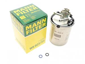 MANN-FILTER WK 823/3 X Топливный фильтр Skoda Fabia/VW Polo 1.9TDI 00-10