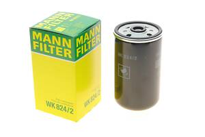 MANN-FILTER WK 824/2 Фільтр паливний Hyundai Accent 1.5CRDI 02-06/Santa Fe 2.0/2.2CRDI 03.