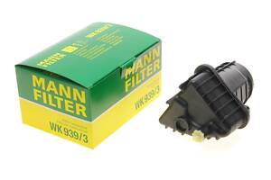 MANN-FILTER WK 939/3 Фильтр топливный Renault Clio/Modus 1.5dci 04-