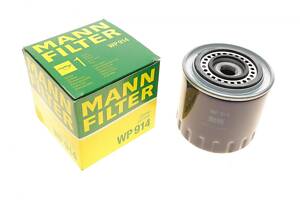 MANN-FILTER WP 914 Фильтр масляный Renault Espace/Laguna/Safrane 2.2 D 93-01
