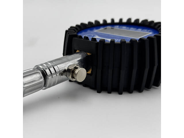 Манометр цифровий для перевірки тиску в шинах зі шлангом 0-250 psi (17 bar) AIRKRAFT TPGD0250-S - Фото 2