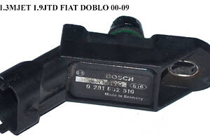 Мапсенсор 1.3MJET 1.9JTD FIAT DOBLO 00-09 (ФИАТ ДОБЛО) (0281002510, 55206796, 1859084E51000, 1859086J00000, 18590N86J00,