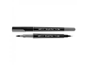 Маркер акварельный Santi Brush SW-25 391025 серый