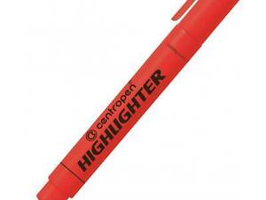 Маркер Centropen Fax 8852 1-4,6 мм, скошений наконечник, червоний (8852/02)