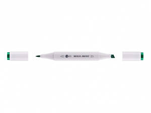 Маркер двусторонний Santi sketch SM-43 390584 изумрудно-зеленый