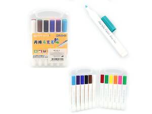 Маркеры акриловые набор 12 цветов Aodemei M6148-12