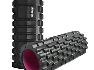 Массажный ролик (роллер) Power System PS-4050 Fitness Foam Roller Black/Pink (33x15см.)