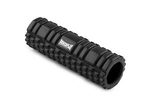 Масажний ролик (роллер) PowerPlay 4342 Massage Roller Чорний (30x10см.)