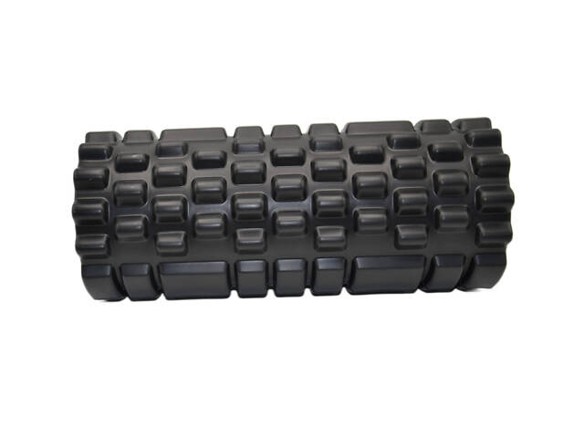 Масажний ролик (роллер) Power System PS-4050 Fitness Foam Roller Black/Orange (33x15см.) - Фото 6
