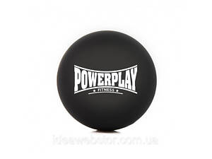 Масажний силіконовий м’яч PowerPlay для точкового масажу та відновлення м’язів