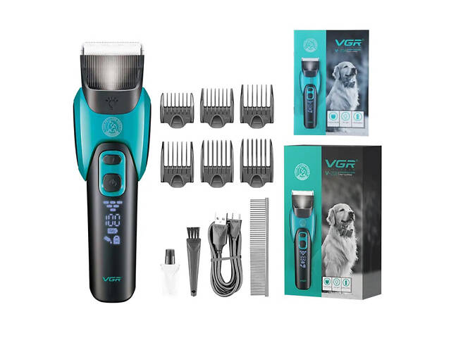 Машинка для стрижки тварин QC-597 VGR V-208 - Фото 7