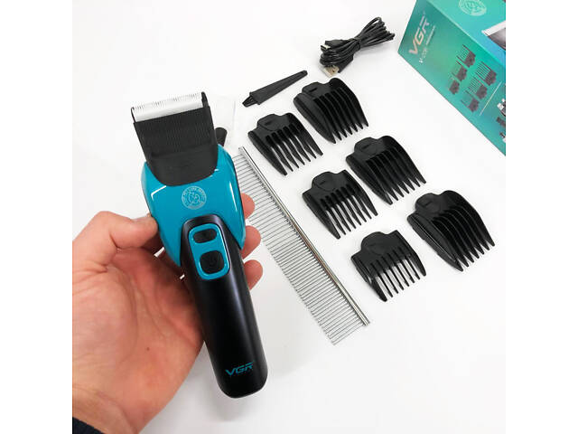 Машинка для стрижки тварин QC-597 VGR V-208 - Фото 8