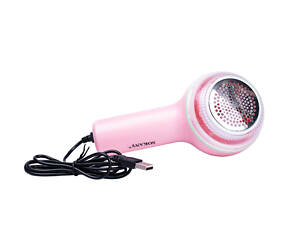 Машинка для стрижки катышек Sokany SK-879B Розовая