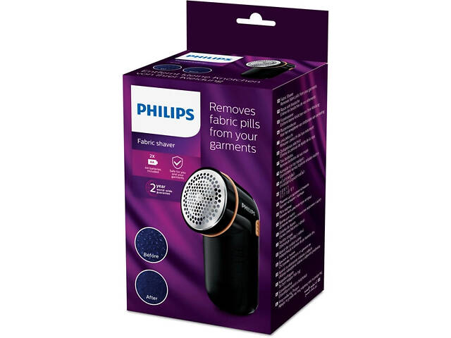 Машинка для стрижки катишків Philips GС026/80 чорна - Фото 2