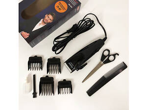 Машинка для стрижки MAGIO МG-584 кераміка, Машинка окантувальна, Електробритва з насадками для бороди