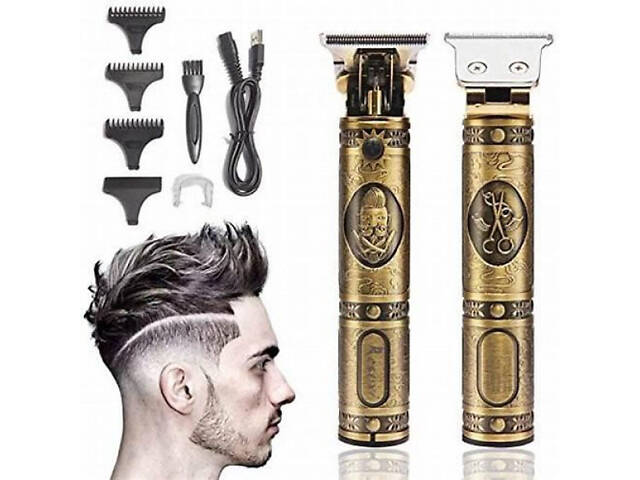 Машинка для стрижки чоловіча VGR V-085 Електробритва з насадками для бороди Машинка окантовка - Фото 14