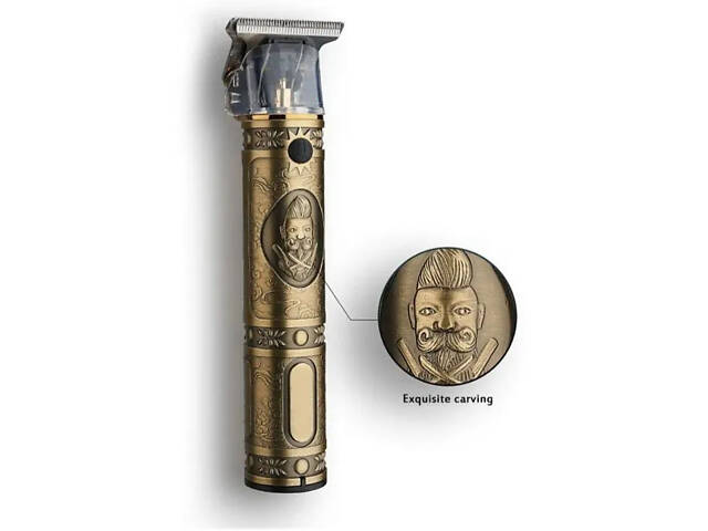 Машинка для стрижки чоловіча VGR V-085 Електробритва з насадками для бороди Машинка окантовка - Фото 28