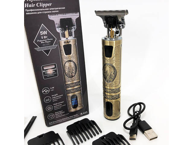 Машинка для стрижки RAF R-433 - Фото 5