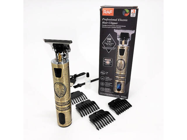 Машинка для стрижки RAF R-433 - Фото 13