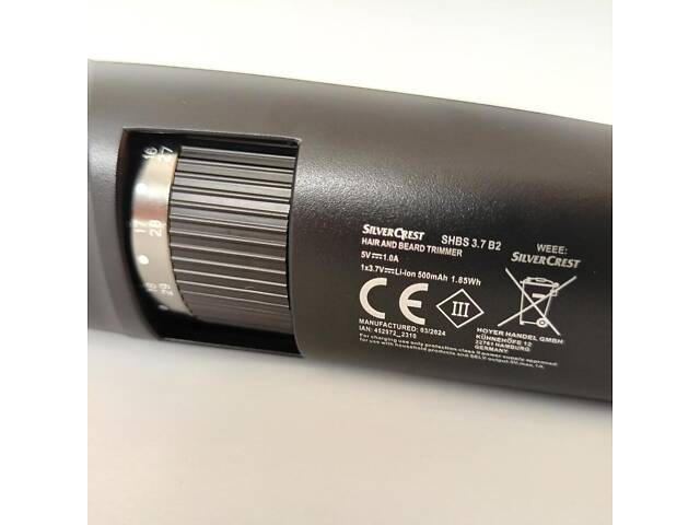 Машинка для стрижки, триммер для волосся та бороди SilverCrest SHBS 3.7 B2 (60 хв., Німеччина) - Фото 8