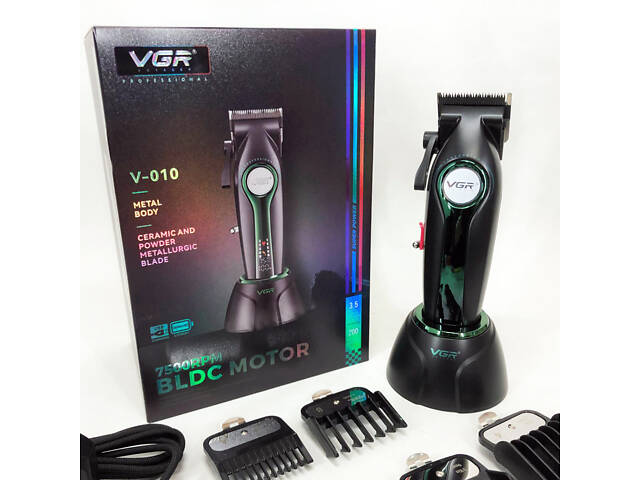 Машинка для стрижки VGR V-010 Professional Metal - Фото 5