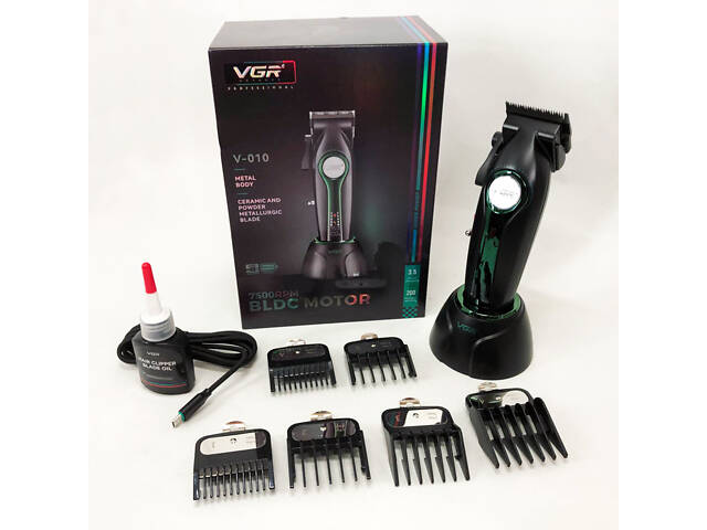 Машинка для стрижки VGR V-010 Professional Metal - Фото 6